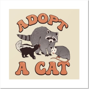 Adopt A Cat Posters and Art